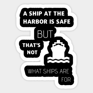 Best Sailing Lovers Themed Gift Idea Sticker